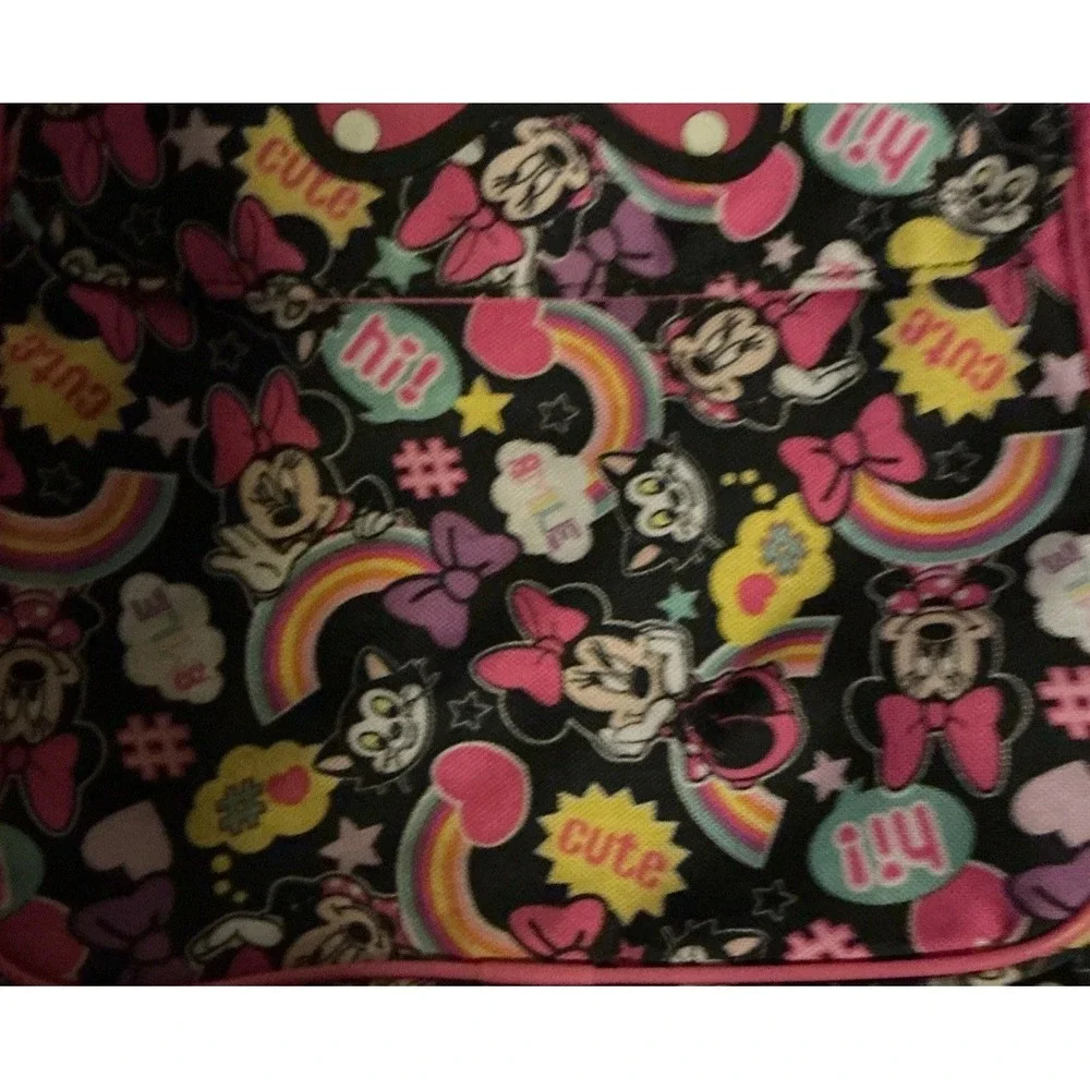 Disney Store Minnie Mouse and‎ Figaro Backpack with Hood